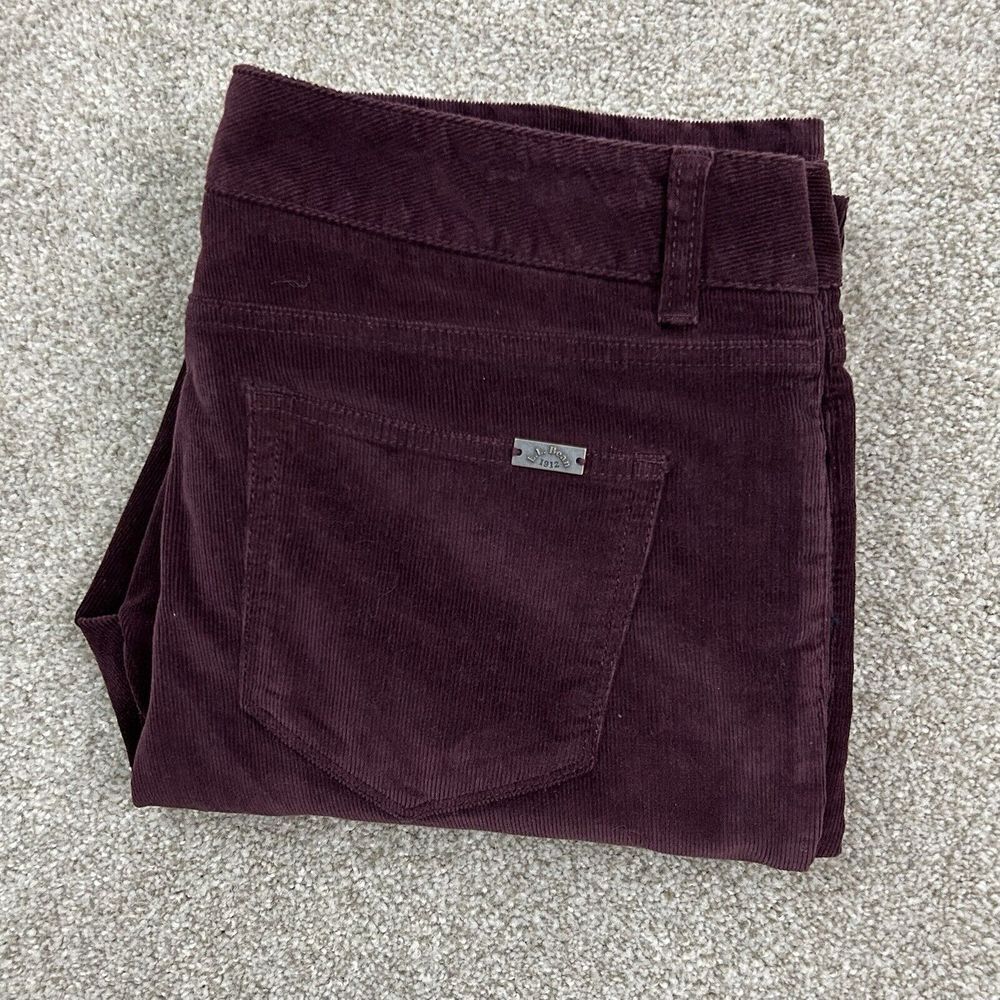 L.L Bean Corduroy Pants Women's Size 12 Regular‎ Straight Leg Favorite Fit